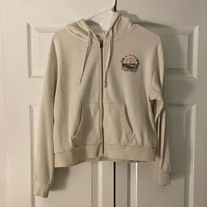 Rip Curl Cream Zip-Up Hoodie